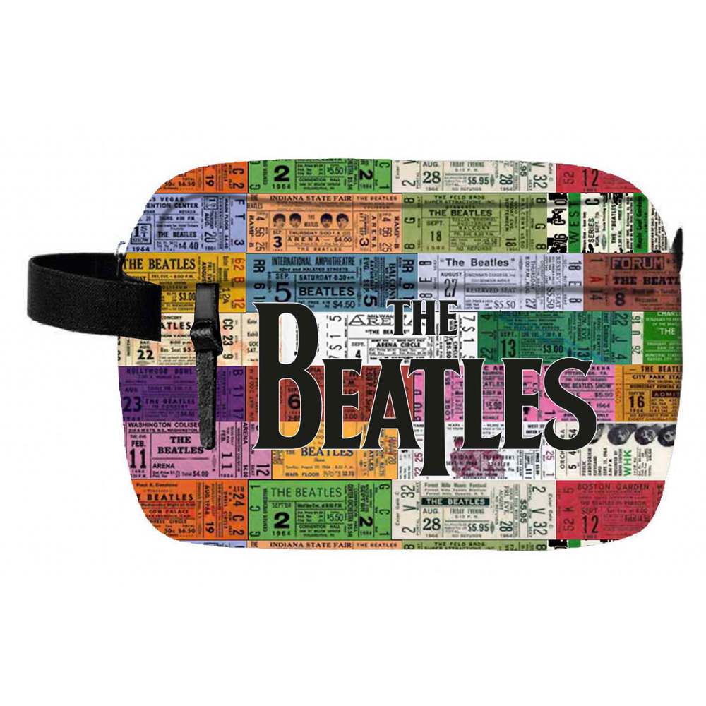 Rocksax The Beatles - Tickets Trousse de toilette - Multicolore/Noir